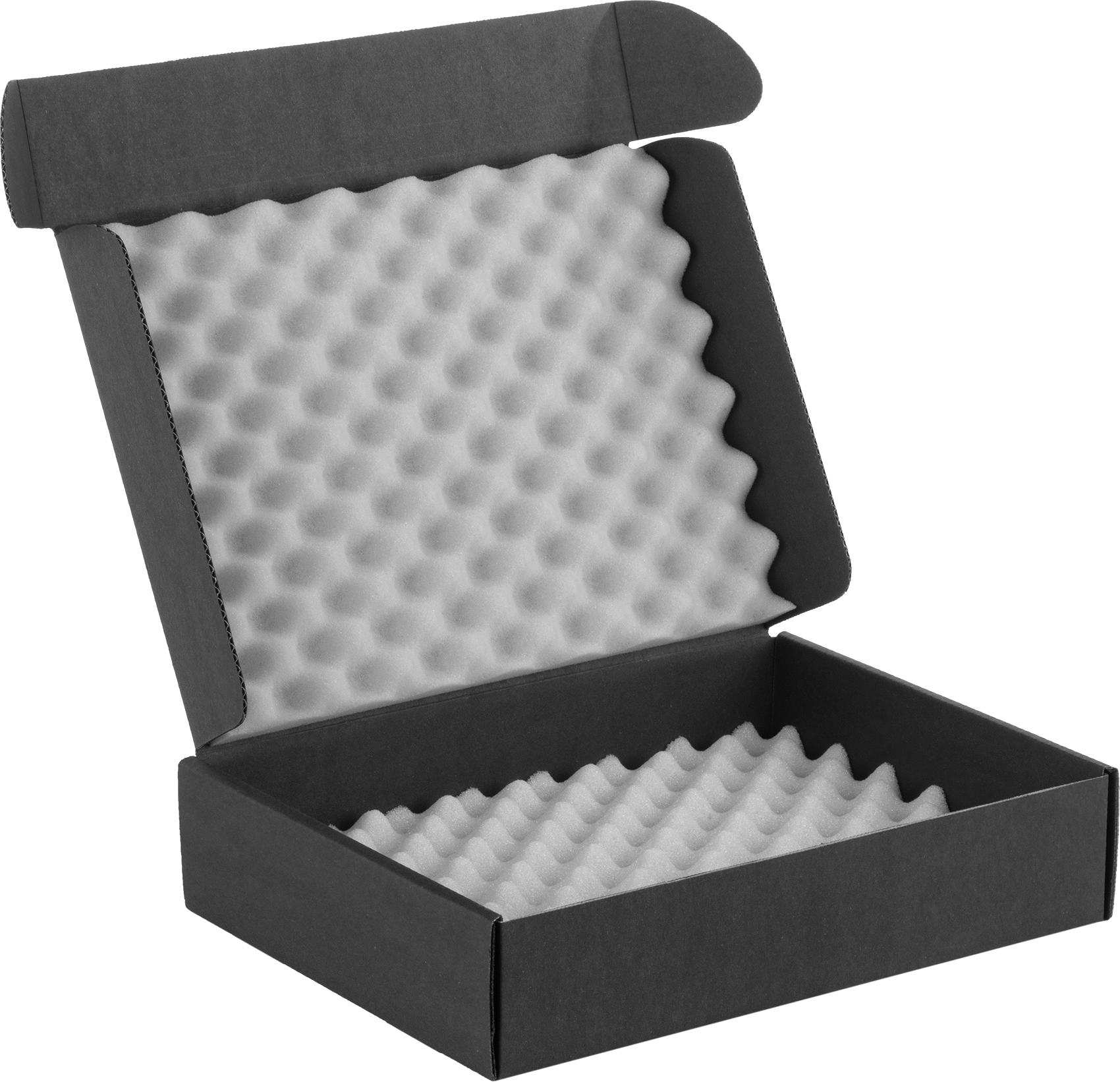 Statik Kontrol Karton Nakliye Kutusu, 15-1/2“ Uzunluk x 12-1/2” Genişlik x 2-1/2" Yükseklik