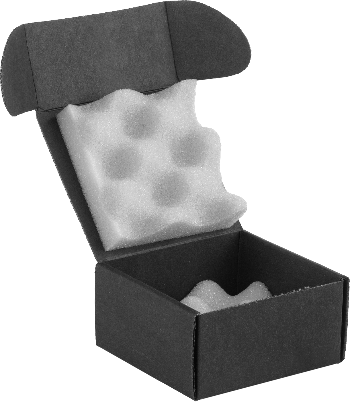 Statik Kontrol Karton Nakliye Kutusu, 4“ Uzunluk x 4” Genişlik x 2-1/8" İç Yükseklik