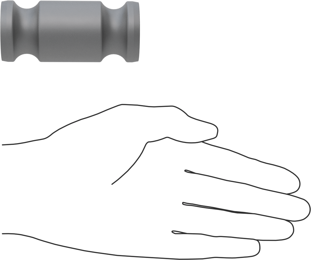 Eloksallı Alüminyum Kam ve Yivli Hortum Bağlantısı, Boyut 1 x 1, Plug-Plug Konektörü
