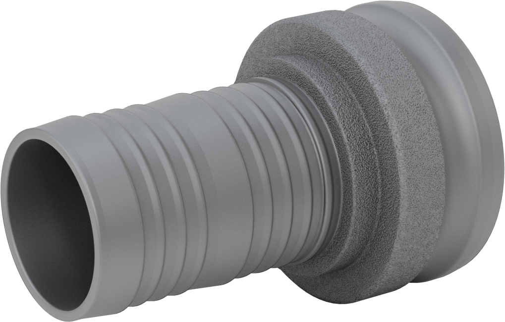 Eloksallı Alüminyum Kam ve Yivli Hortum Bağlantısı, 4 Boyut, Plug, 3" Hortum İç Çapı