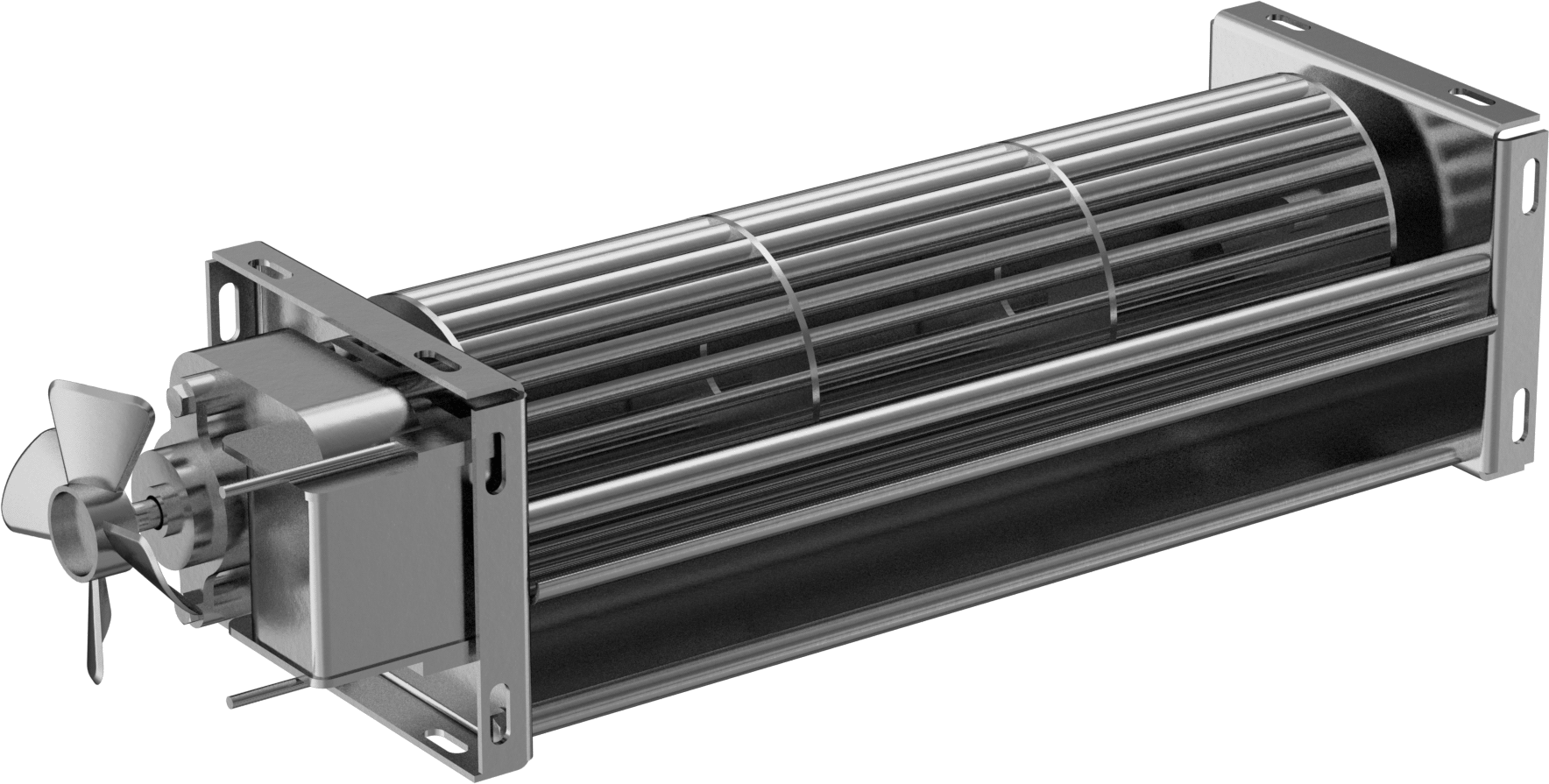 Geniş Akışlı Ekipman Soğutma Üfleyici, 120V AC, 4,25 inç Yükseklik x 14 inç Genişlik x 3,5 inç Derinlik Toplam