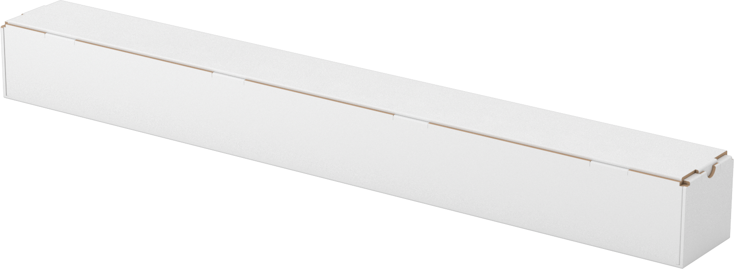 Kare Nakliye Tüpü, 3“ Genişlik x 3” Yükseklik x 30" Uzunluk İç Boyut