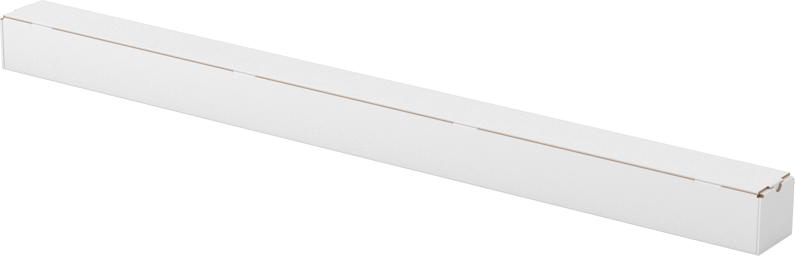 Kare Nakliye Tüpü, 3“ Genişlik x 3” Yükseklik x 48" İç Uzunluk