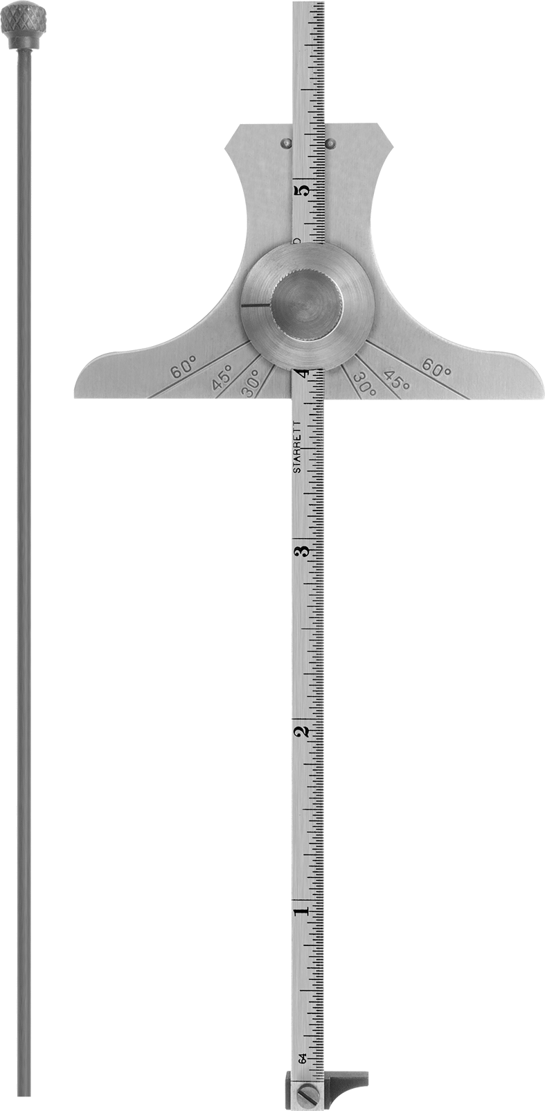 Starrett Derinlik Ölçer, Model 236HB, 6 inç Uzunluk