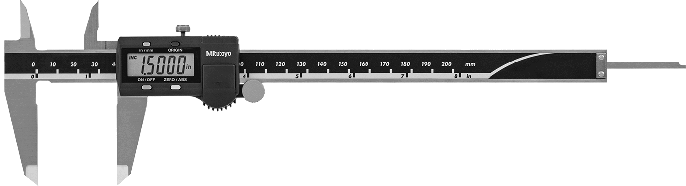 Mitutoyo Dijital Kaliper, NIST Sertifikalı ve SPC Veri Çıkışı, Model Numarası 500-172-30