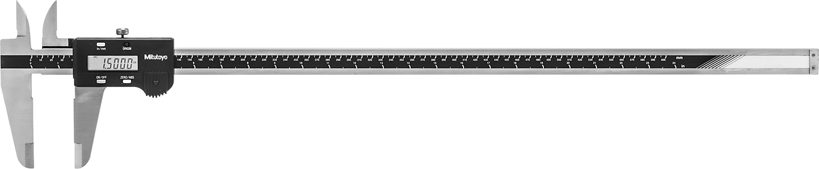 Mitutoyo Dijital Kaliper, SPC Veri Çıkışı ile, 30,75" Toplam Uzunluk, Model 500-506-10