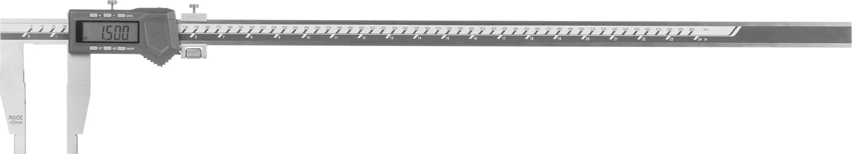Dijital Kaliper, Zigbee Bağlantılı, Hassas Ayar, 0“ ila 24” Aralık