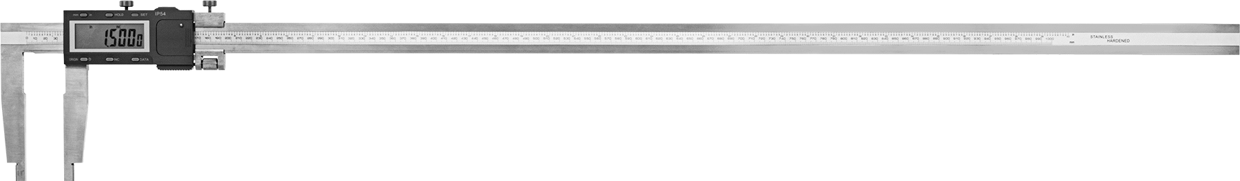 Dijital Kaliper, Hassas Ayar, 0“ ila 40” Aralık, 42" Toplam Uzunluk
