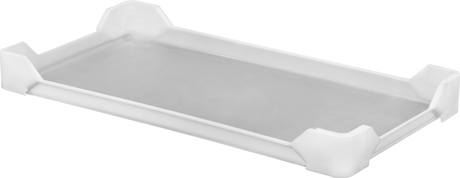 Leke Tutmaz ve Yapışmaz Plastik Tava, 2,75 Galon, 30,75 inç Uzunluk, 16,25" Genişlik, 3-1/8" Yükseklik,