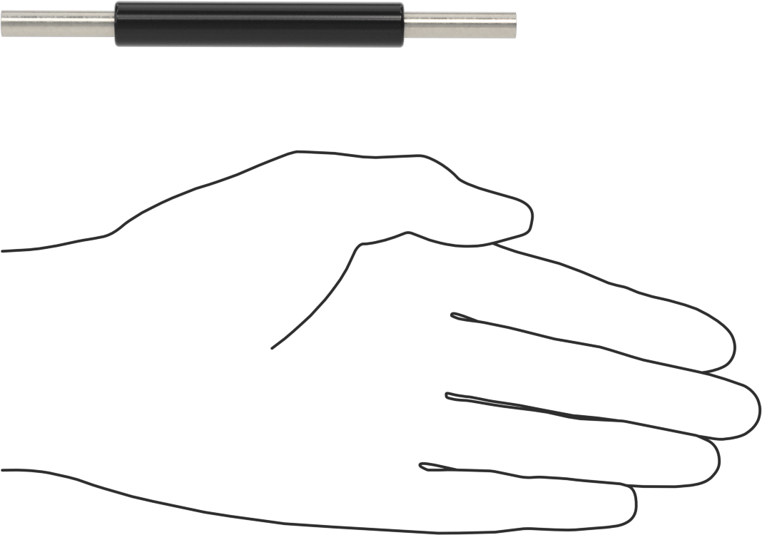 Starrett Dış Mikrometre, 234mA-125mm Numaralı, Sürtünmeli Saplı Uç Ölçüm Çubuğu