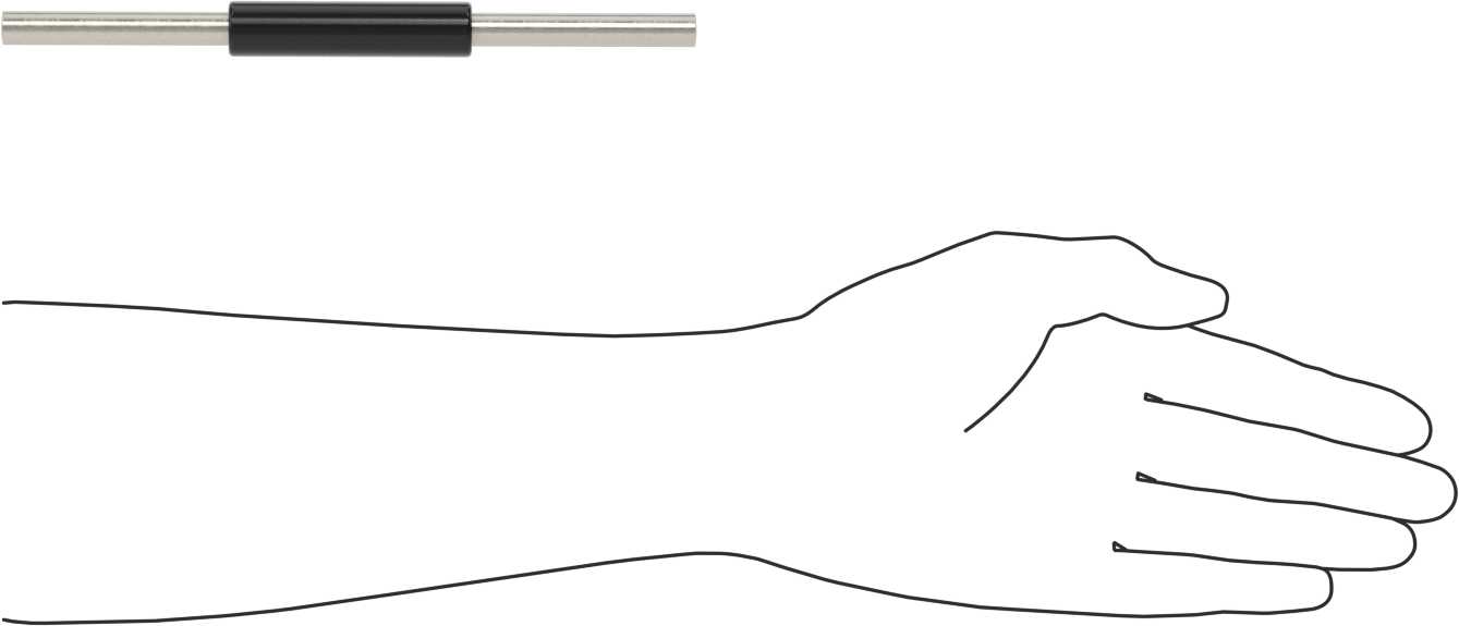 Starrett Dış Mikrometre, 234mA-200mm numarası Sürtünmeli Saplı Uç Ölçüm Çubuğu