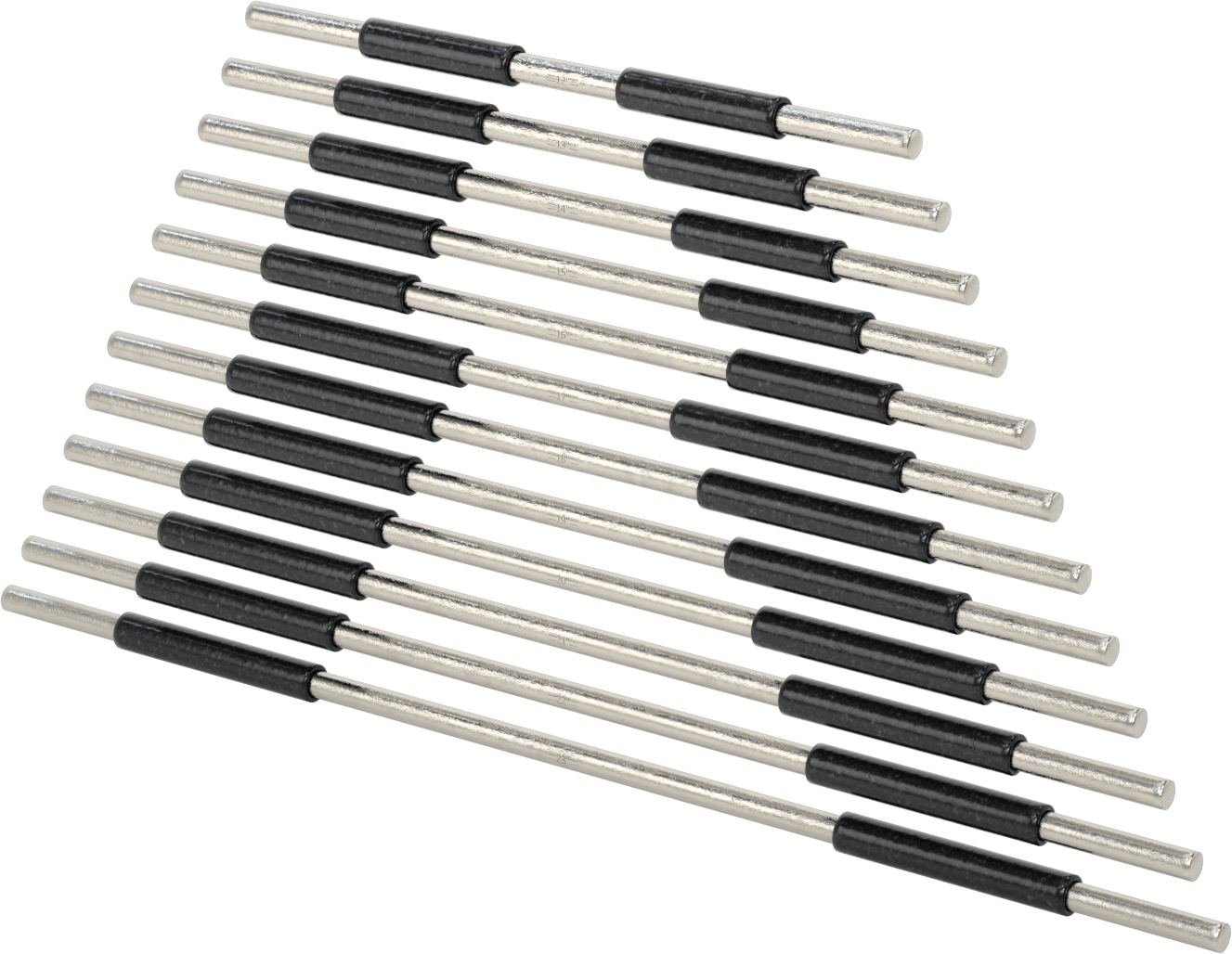Starrett S234J 12 Parçalı Kalibrasyon Çubuğu Seti