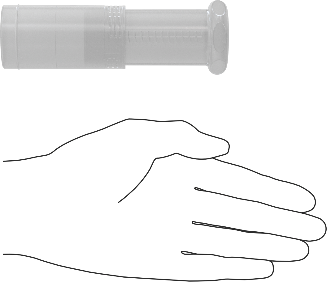 Uzunluğu Ayarlanabilir Nakliye Tüpü, Yuvarlak, Bükümlü Kilit, Şeffaf, 1.18" ID, 3“-5” İç Uzunluk