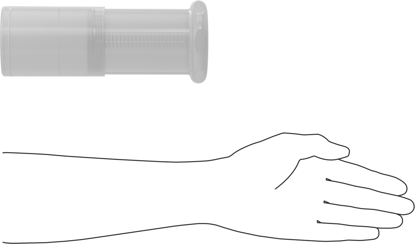 Uzunluğu Ayarlanabilir Nakliye Tüpü, Yuvarlak, Bükümlü Kilit, Şeffaf, 2.56" ID, 5“-8” İç Uzunluk