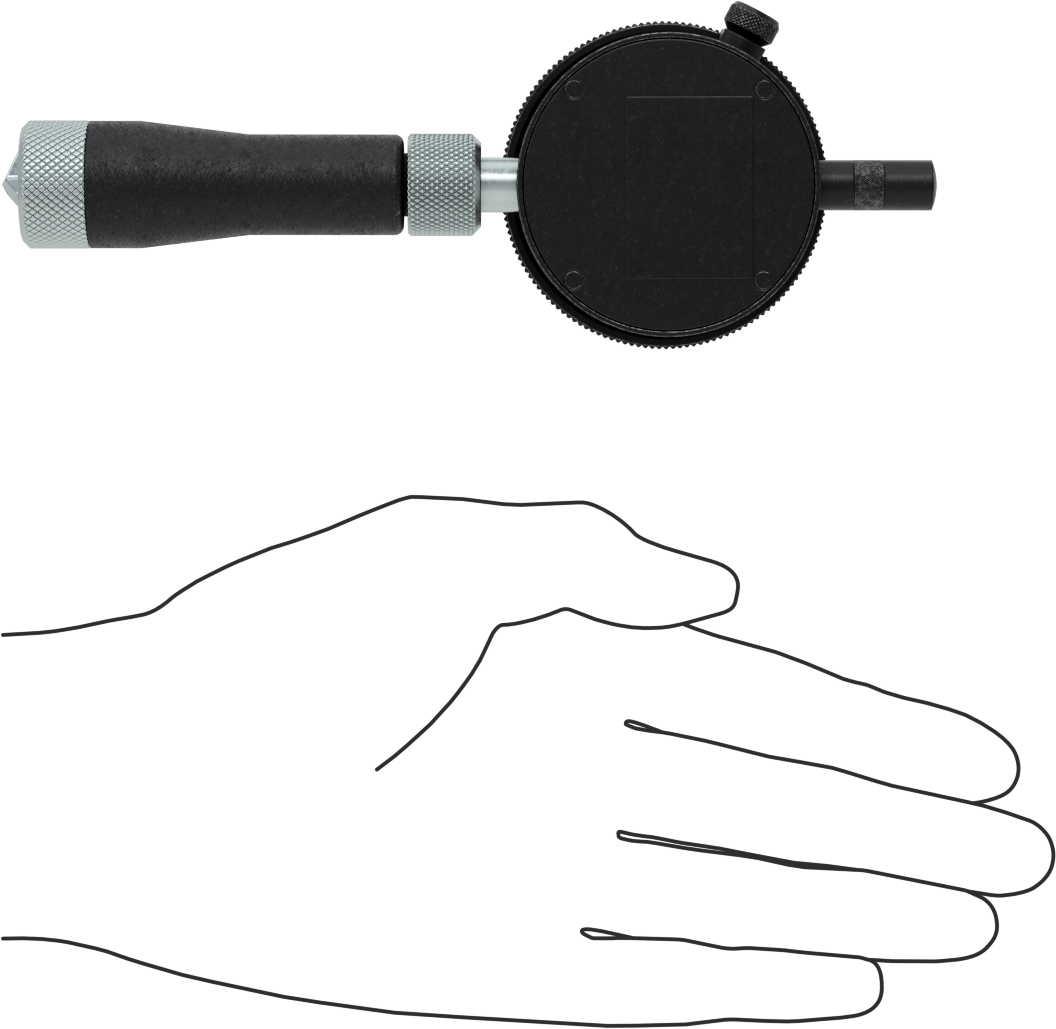 Starrett Ölçer, Model 684-2Z Pah Ölçer, 0“ ila 0,5” Ölçüm Aralığı