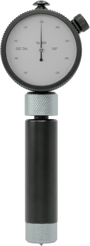 Starrett Ölçer, Havşa Matkabı, Model 689-1Z, 100 Derece, 0,02 inç - 0,17 inç Aralığı