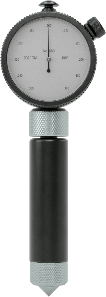 Starrett Ölçer, Havşa Matkabı, Model 689-2Z, 100 Derece, 0,16 inç - 0,36 inç Aralığı