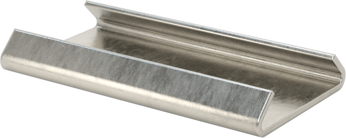 Metal Çemberleme için 304 Paslanmaz Çelik Contalar, Açık, 1/2" Genişlikte Çemberleme için