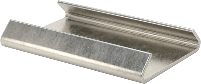 Metal Çemberleme için 304 Paslanmaz Çelik Contalar, Açık, 5/8" Genişlikte Çemberleme için