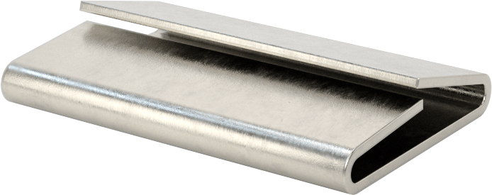 Metal Çemberleme için 304 Paslanmaz Çelik Contalar, Kapalı, 5/8" Genişlikte Çemberleme için