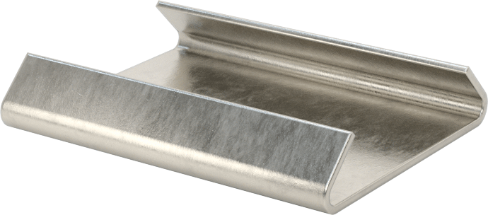 Metal Çemberleme için 304 Paslanmaz Çelik Contalar, Açık, 3/4" Genişlikte Çemberleme için
