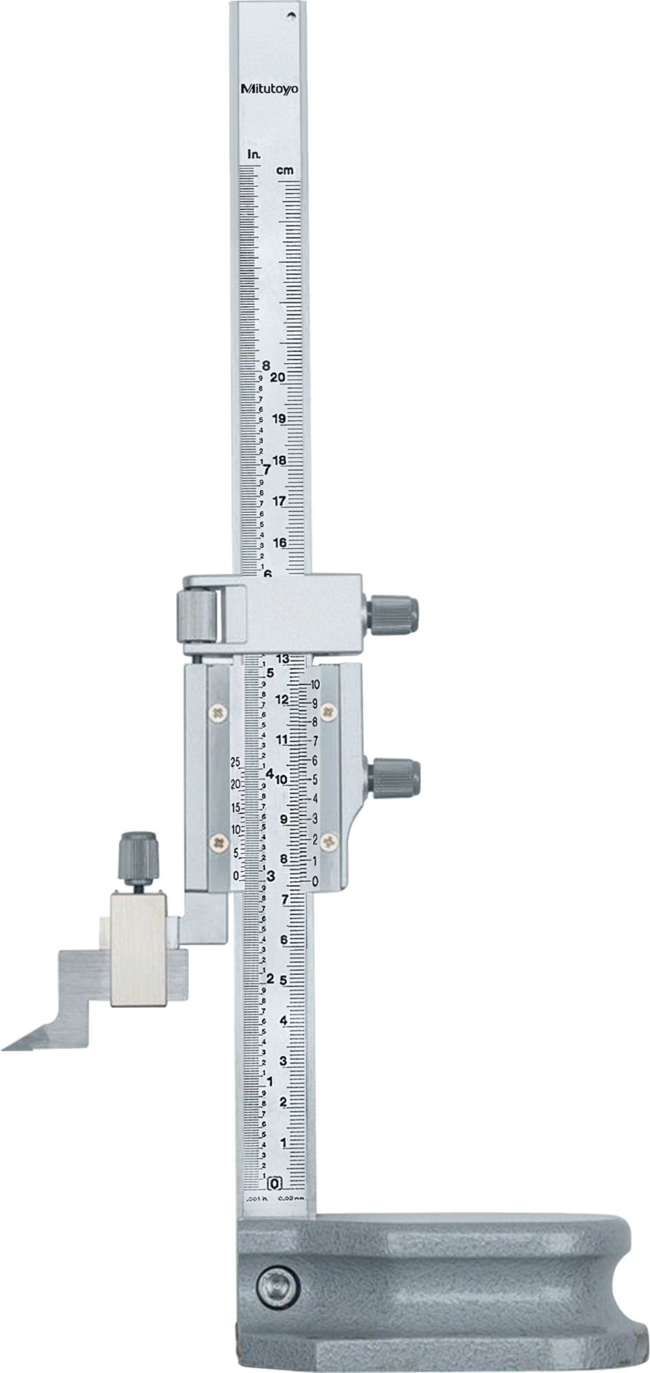 Mitutoyo Kadranlı Yükseklik Ölçer, 0-8" Menzil, MTI 506-208, 3-15/16“ Uzunluk x 2-9/16” Genişlik