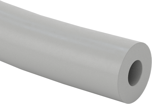 Yalıtımlı Yüksek Sıcaklık Yumuşak Silikon Kauçuk Boru, Yiyecek ve İçecek için, 6 mm ID, 8 mm OD