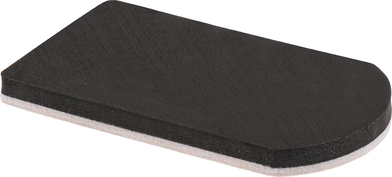 Hareketli Kızaklar, Sert Yüzeyler için, 6“ Uzunluk x 4-1/2” Genişlik