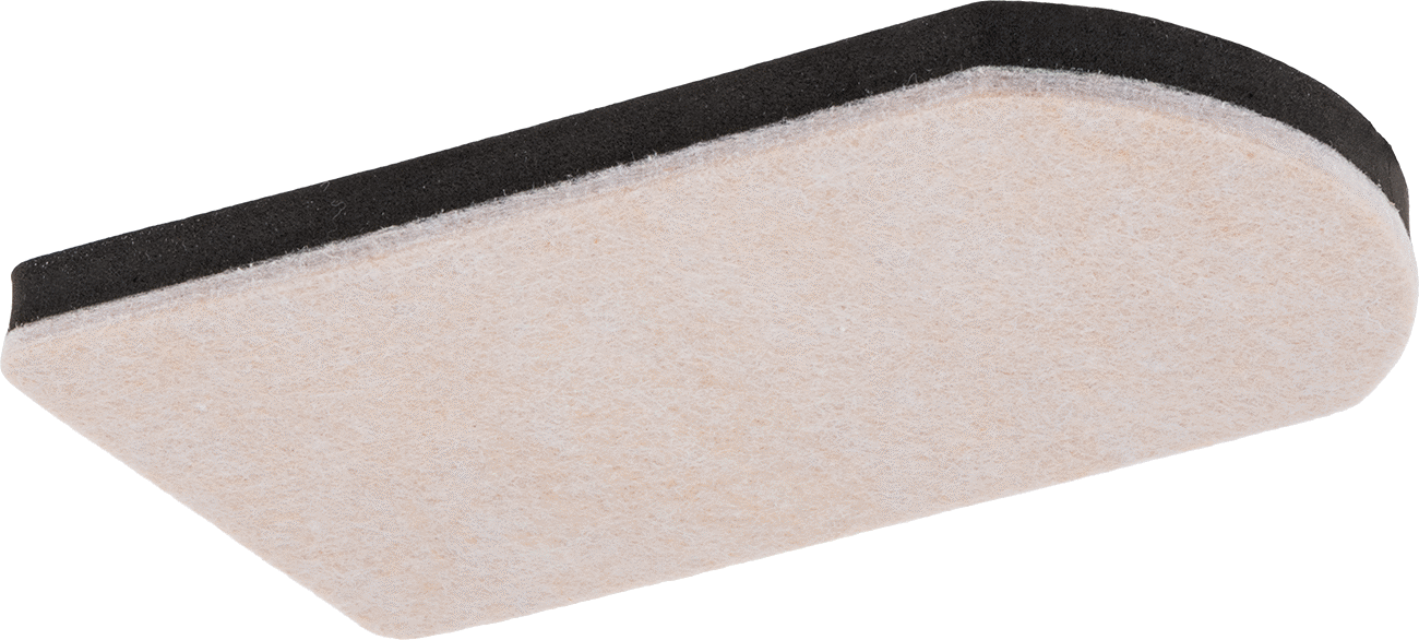 Hareketli Kızaklar, Sert Yüzeyler için, 6“ Uzunluk x 4-1/2” Genişlik