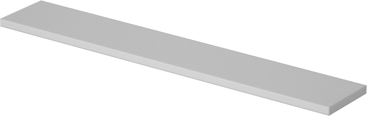 Ekstra Yüksek Sıcaklık Cam-Mika Seramik Çubuk, Kolay İşlenebilir, 1" x 6", 1/8" Kalınlık