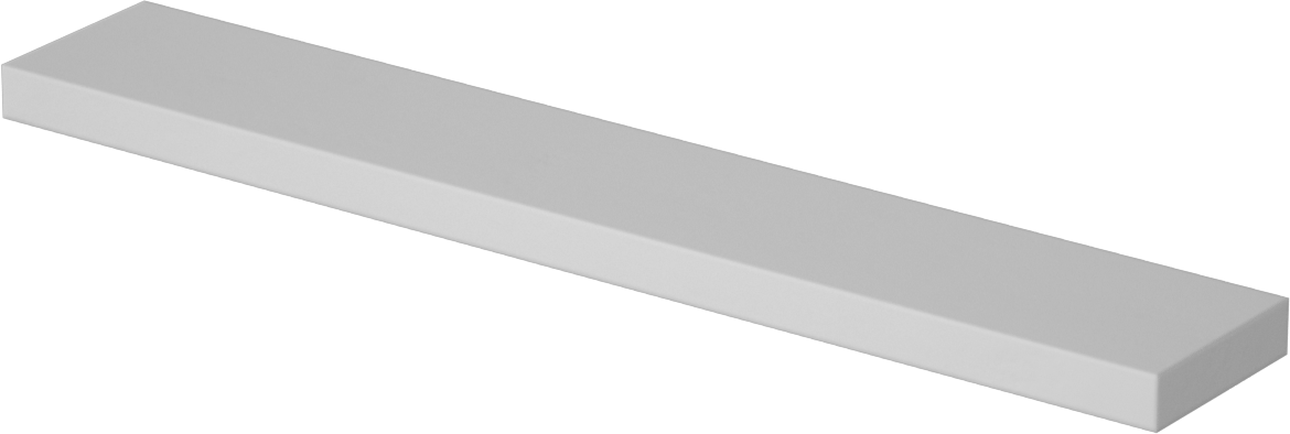 Ekstra Yüksek Sıcaklık Cam-Mika Seramik Çubuk, Kolay İşlenebilir, 1" x 6", 1/4" Kalınlık