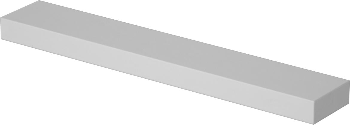 Ekstra Yüksek Sıcaklık Cam-Mika Seramik Çubuk, Kolay İşlenebilir, 1" x 6", 3/8" Kalınlık