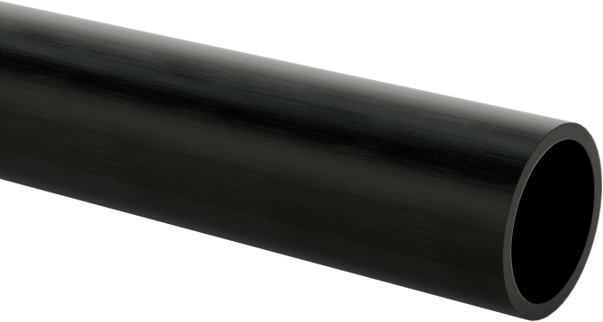 Karbon Fiber Tüp, 0.236" OD, 0.196" ID, 78 inç Uzunluk