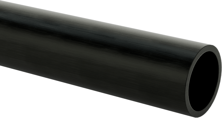 Karbon Fiber Tüp, 0.472" OD, 0.39" ID, 78 inç Uzunluk