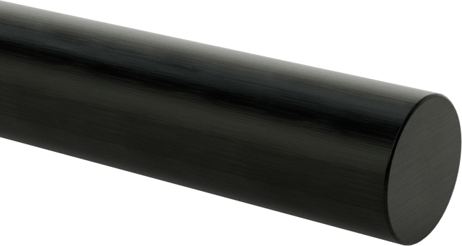 Karbon Fiber Çubuk, 1/4" Çap, 12" Uzunluk