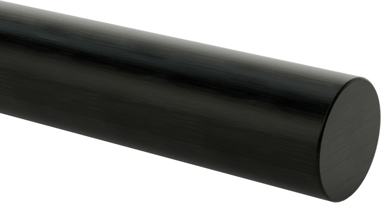 Karbon Fiber Çubuk, 1/2" Çap, 12" Uzunluk