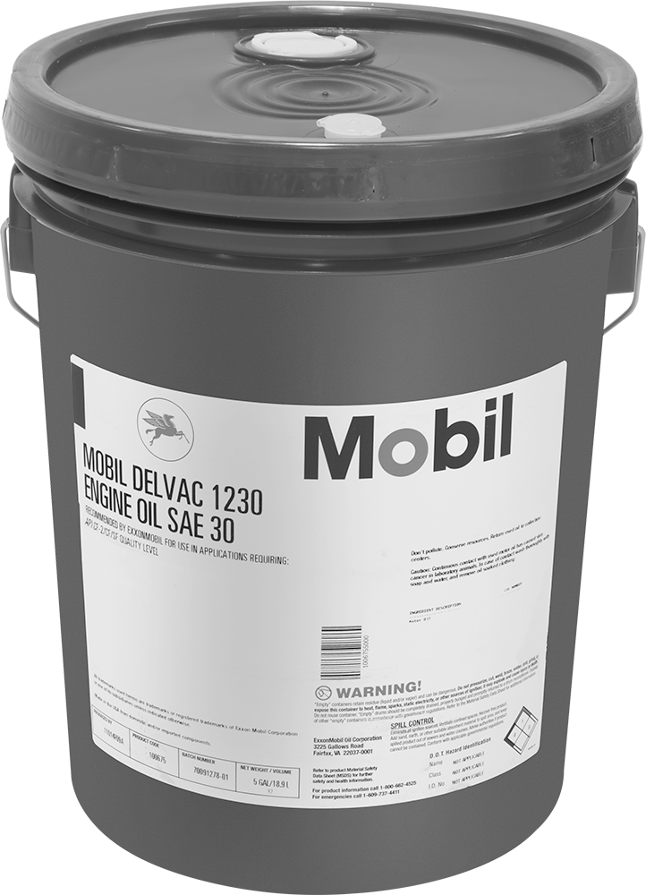 Dizel Motor Yağı, Mobil Delvac 1230, 5-gal