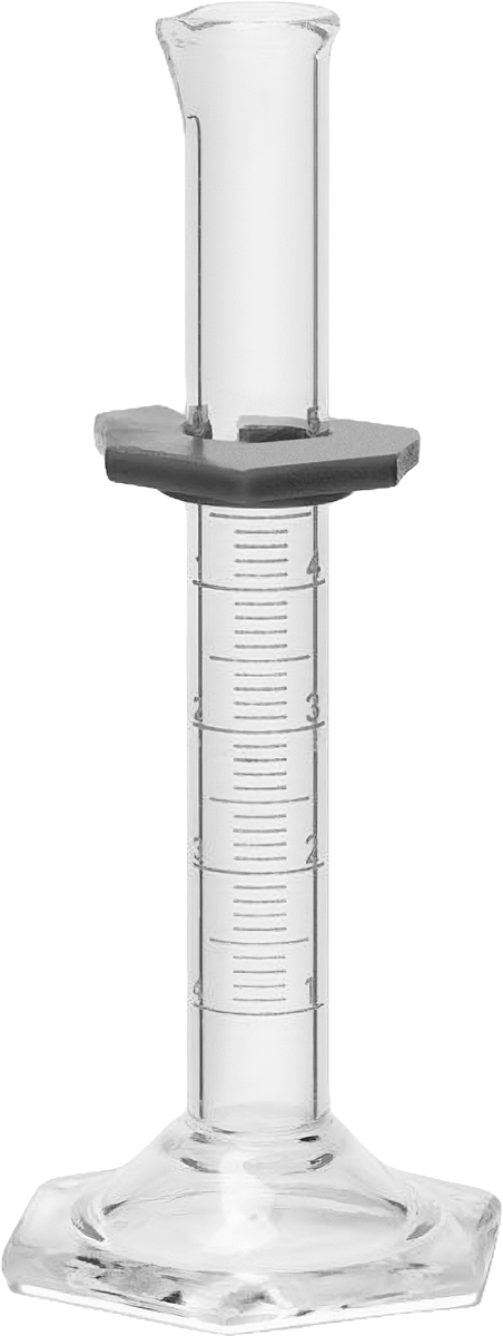 Borosilikat Cam Ölçülü Silindir, Sınıf B, 5 ml Kapasite