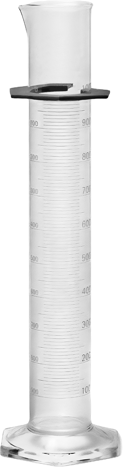 Borosilikat Cam Ölçülü Silindir, Sınıf B, 1000 ml Kapasite