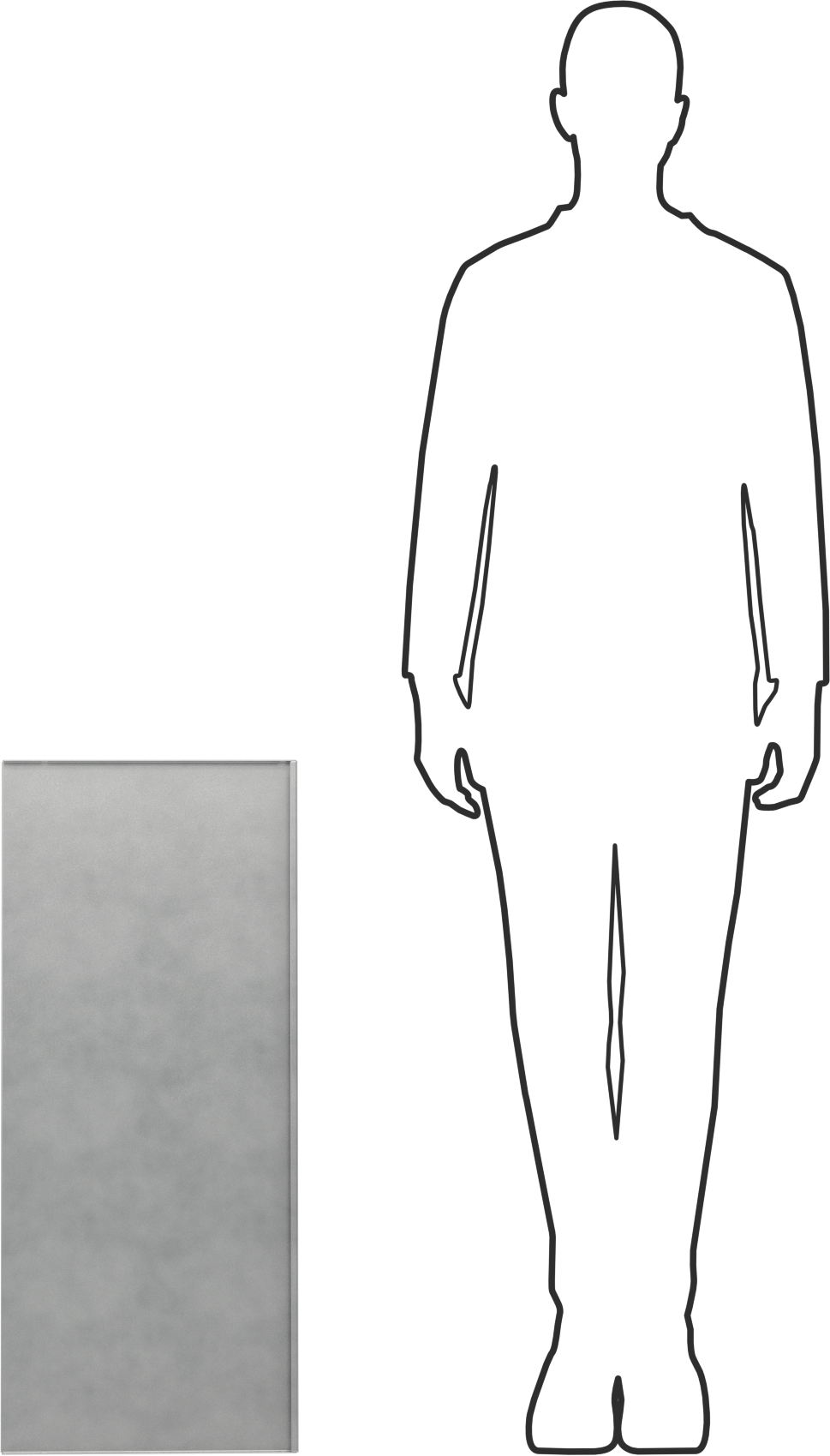 Paslanmaz Çelik Raf, 14“ Derinlik x 32” Genişlik