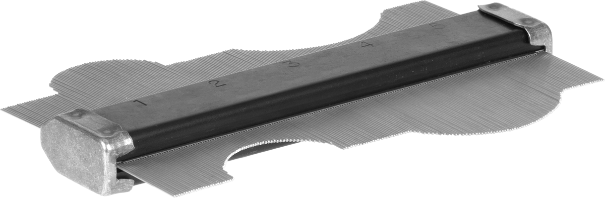 Kontur Ölçer, 5-1/4“ Uzunluk x 2” Genişlik Kontur için