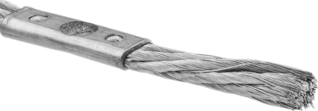 Ultra Esnek Topraklama Teli, Halkalı, Yalıtımsız, 6 AWG