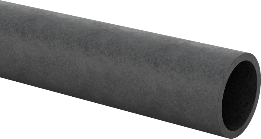 Ark Dirençli GPO3 Fiberglas Tüp, 43" Uzunluk, 1" OD, 13/16" ID
