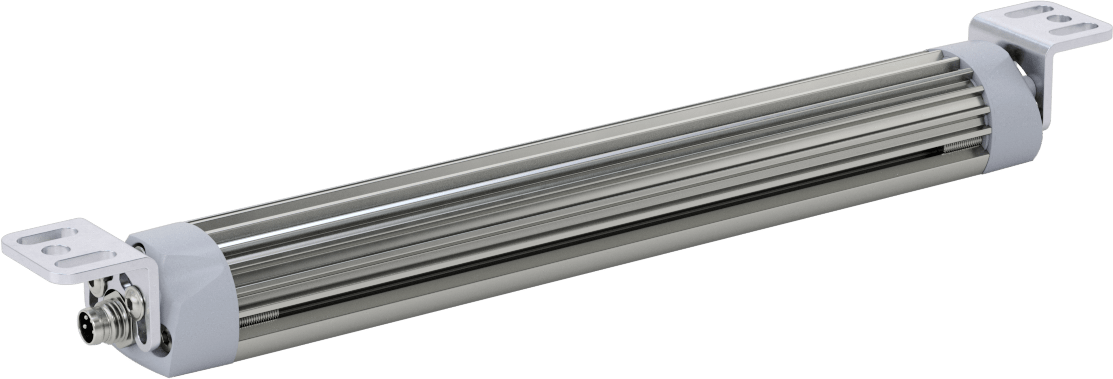 Şerit Makinesi Işığı, 25 mm Genişlik x 8-1/8“ Uzunluk x 1” Yükseklik Toplam