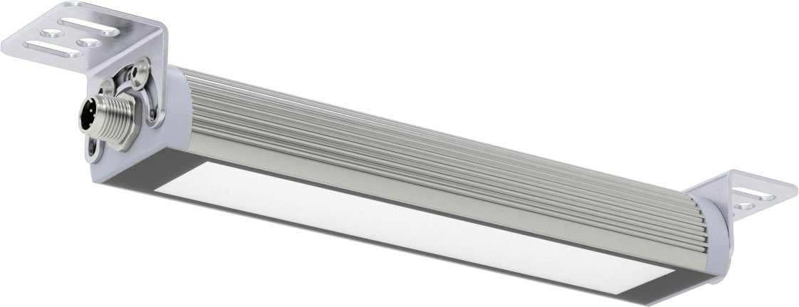 Şerit Makinesi Işığı, Kademeli, 40 mm Genişlik x 7-1/2“ Uzunluk x 1-1/4” Yükseklik Toplam