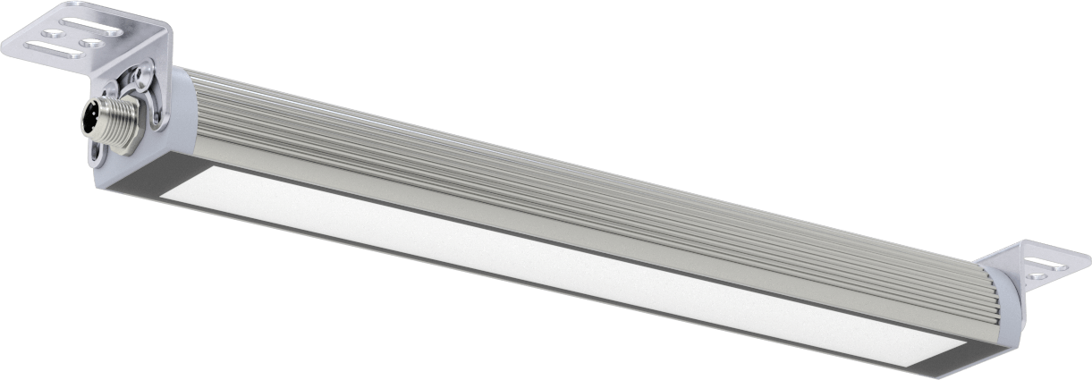 Şerit Makinesi Işığı, 40 mm Genişlik x 11-1/8 inç Uzunluk x 1-1/4 inç Toplam Yükseklik