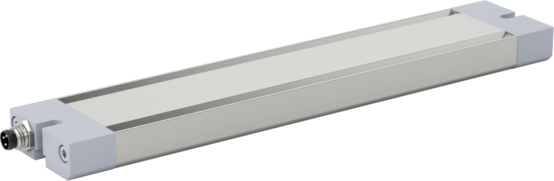 Şerit Makinesi Işığı, 40 mm Genişlik x 8-1/4“ Uzunluk x 3/4” Yükseklik (Toplam)