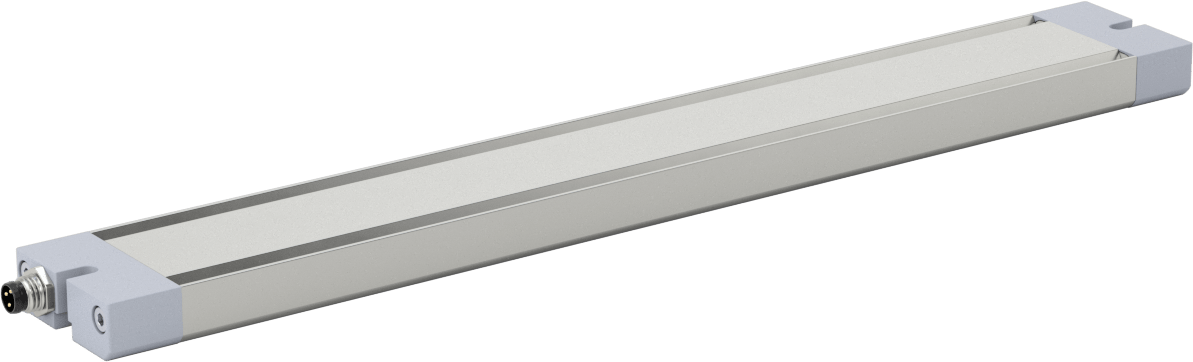Şerit Makinesi Işığı, 40 mm Genişlik x 11-3/4“ Uzunluk x 3/4” Toplam Yükseklik