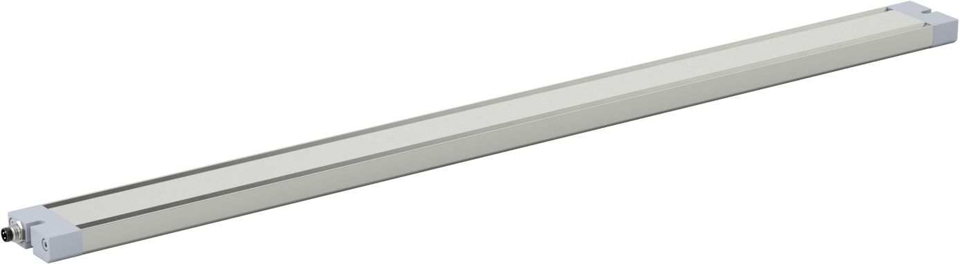 Şerit Makinesi Işığı, 40 mm Genişlik x 22“ Uzunluk x 3/4” Yükseklik Toplam