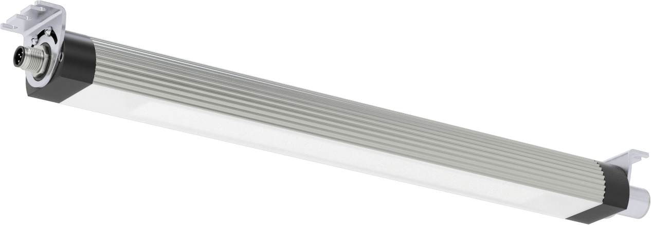 Şerit Makinesi Işığı, 40 mm Genişlik x 15“ Uzunluk x 1-1/8” Yükseklik (Toplam)